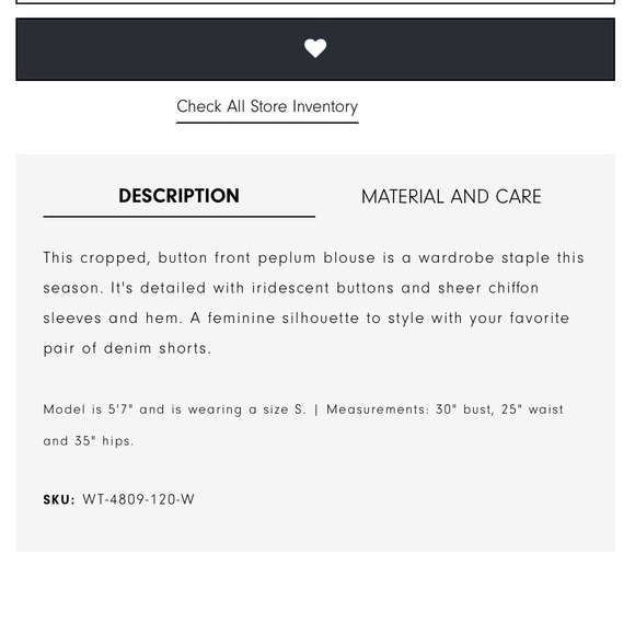 ๐ OAK + FORT Blouse Crop Top - Lavender - Picture 7 of 7